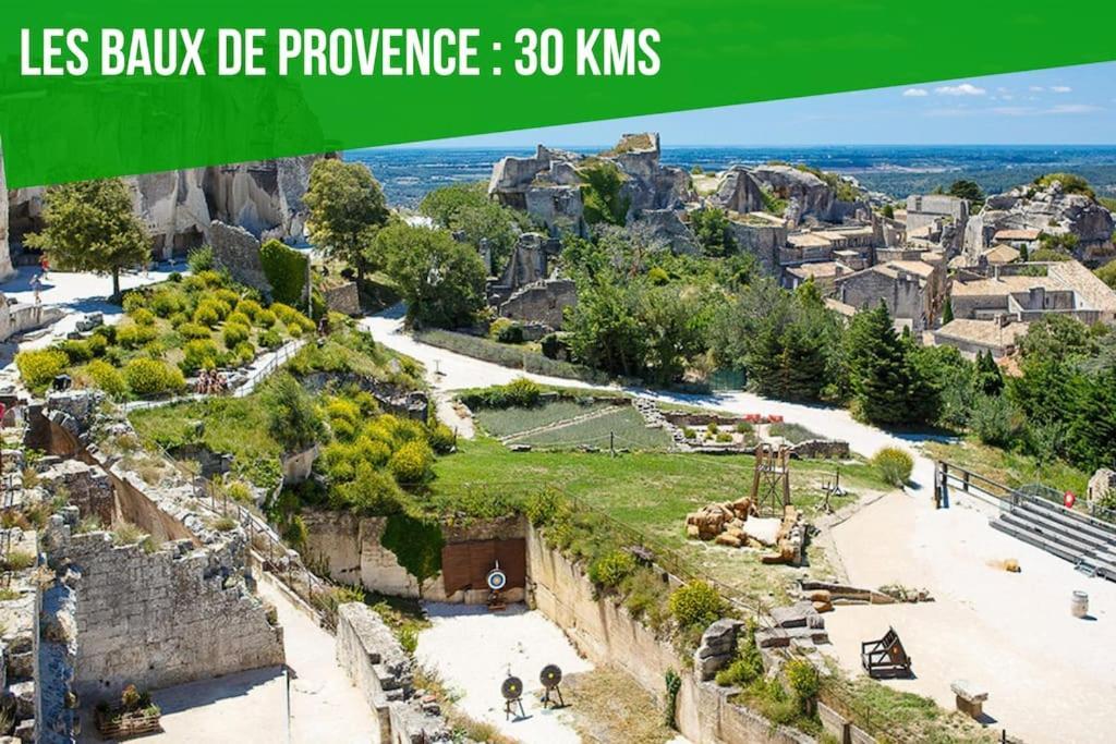 Apartamento La Glycine - Parking Gratuit - Ac Clim - Cour Prive - Villeneuve-lès-Avignon Exterior foto