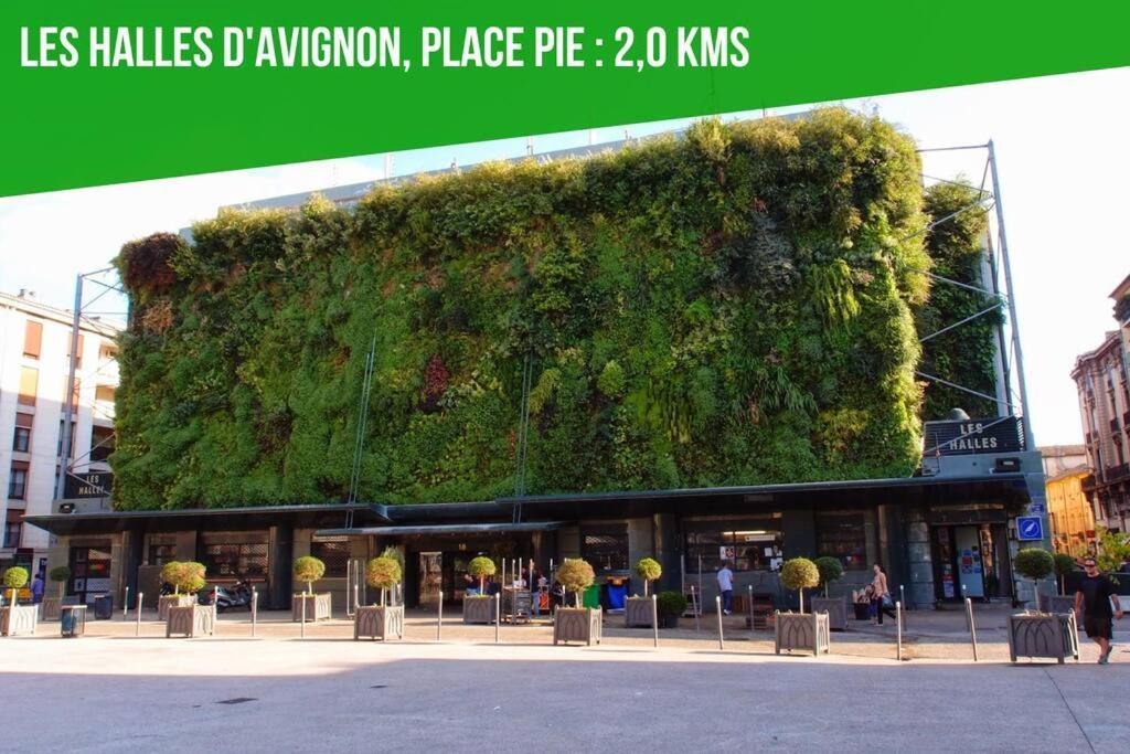 Apartamento La Glycine - Parking Gratuit - Ac Clim - Cour Prive - Villeneuve-lès-Avignon Exterior foto